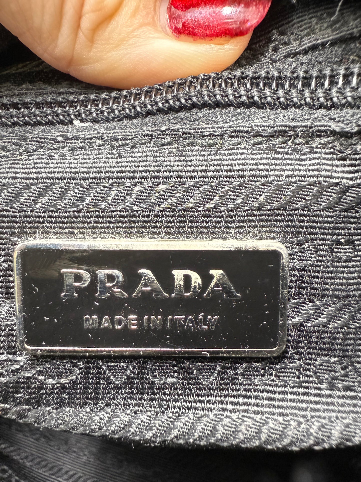 Prada Nylon Messenger Luxury Handbag / Crossbody