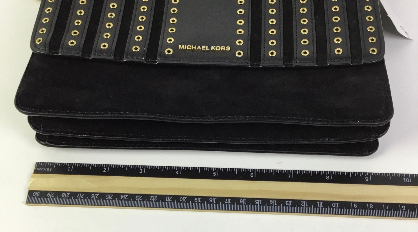 Crossbody Designer By Michael Kors In Black, Size:Medium