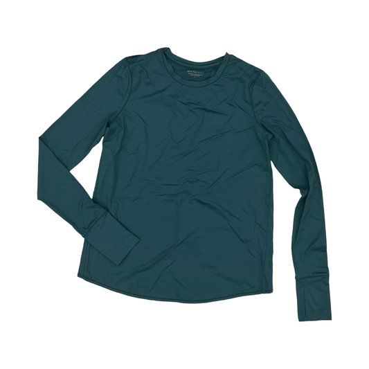 Athletic Top Ls Crewneck By Athleta In Green, Size:Xs