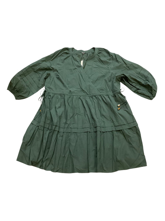 Dress Casual Midi By Madewell In Green, Size:3