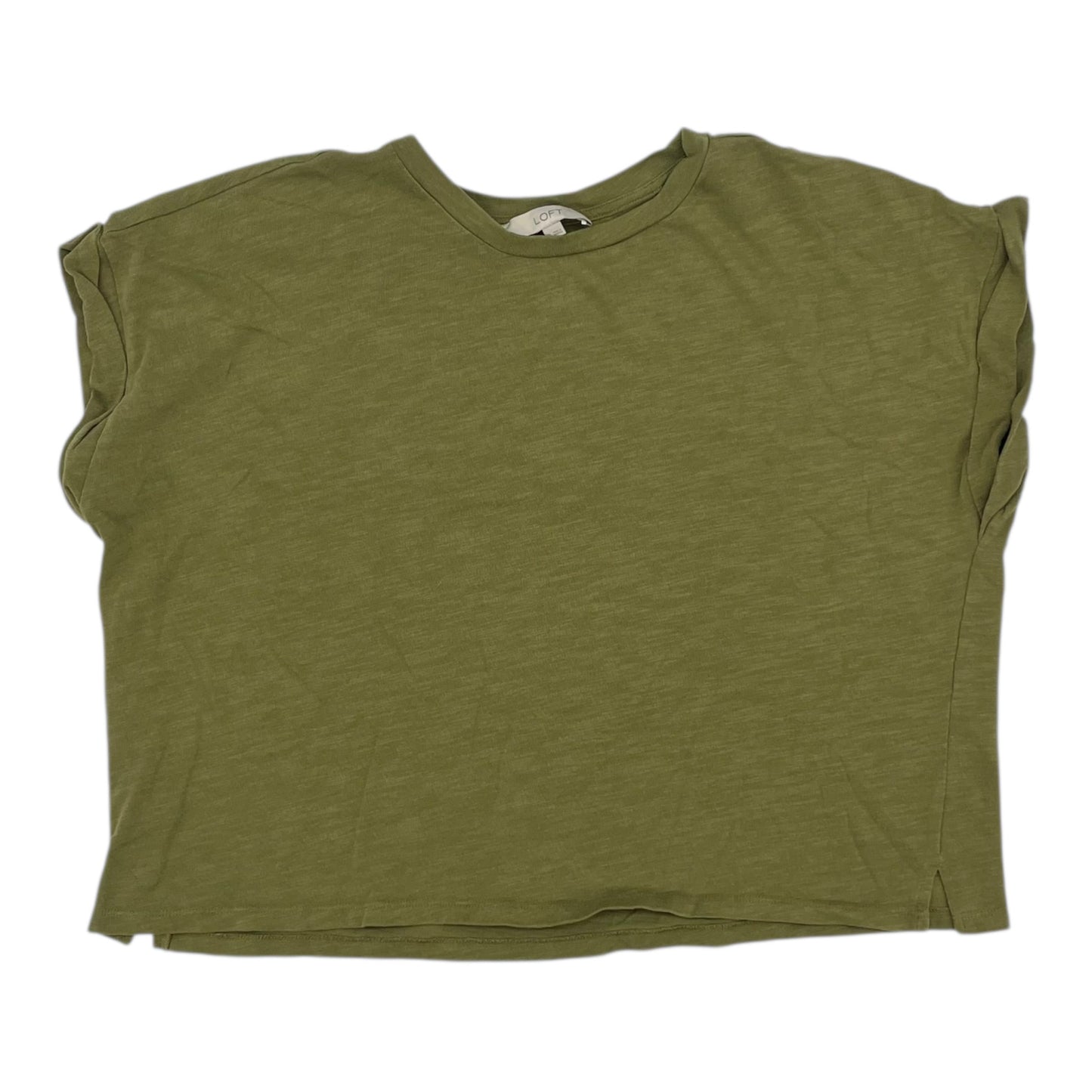 Top Ss Basic By Loft In Green, Size:Xl