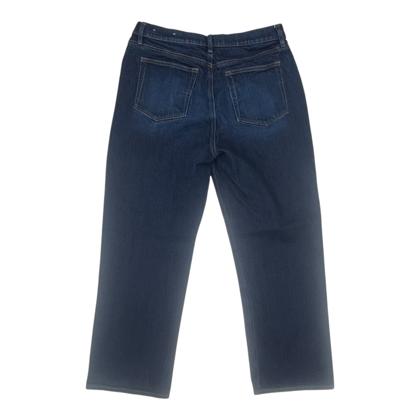 Jeans Straight By Loft In Blue Denim, Size:12