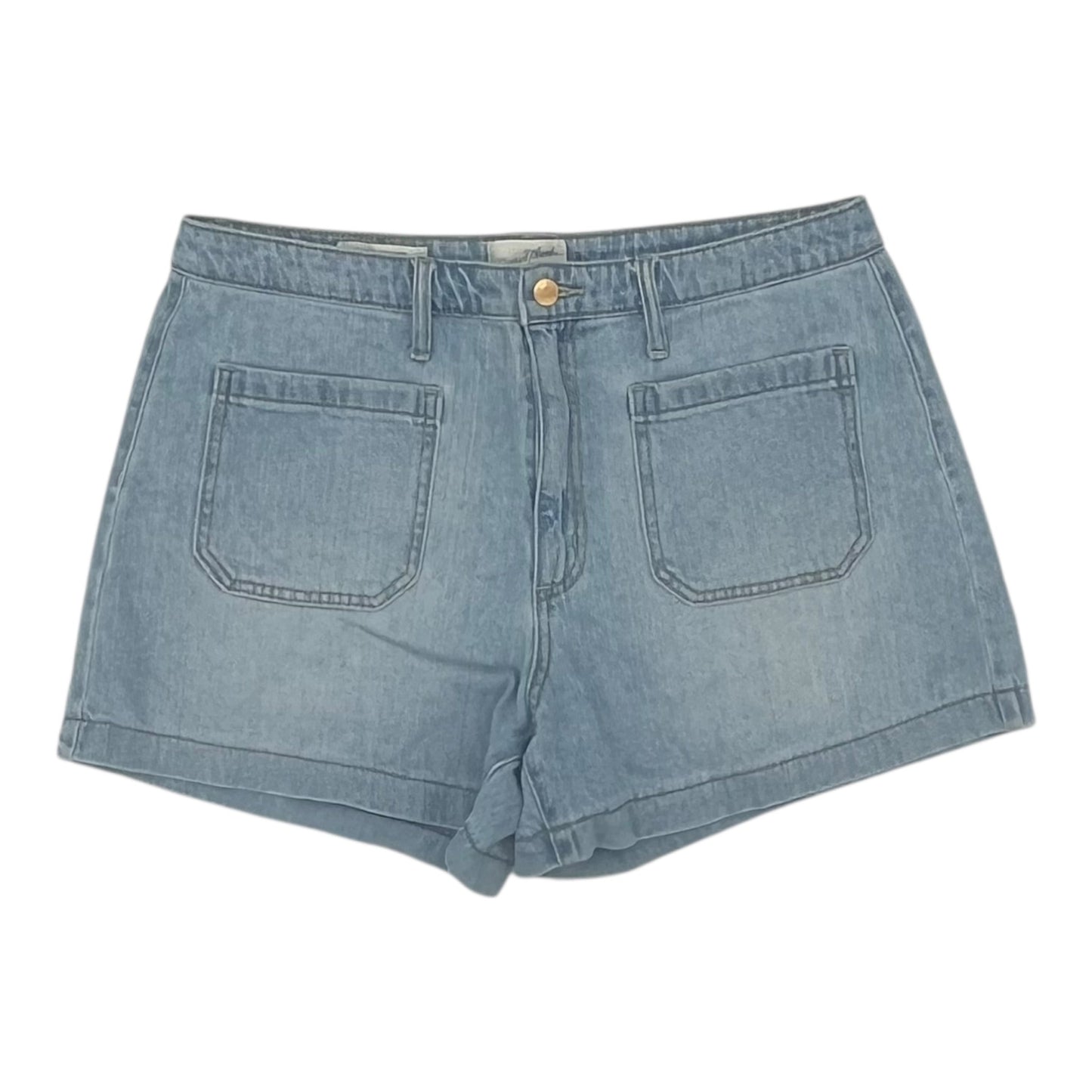 Shorts By Universal Thread In Blue Denim, Size:14