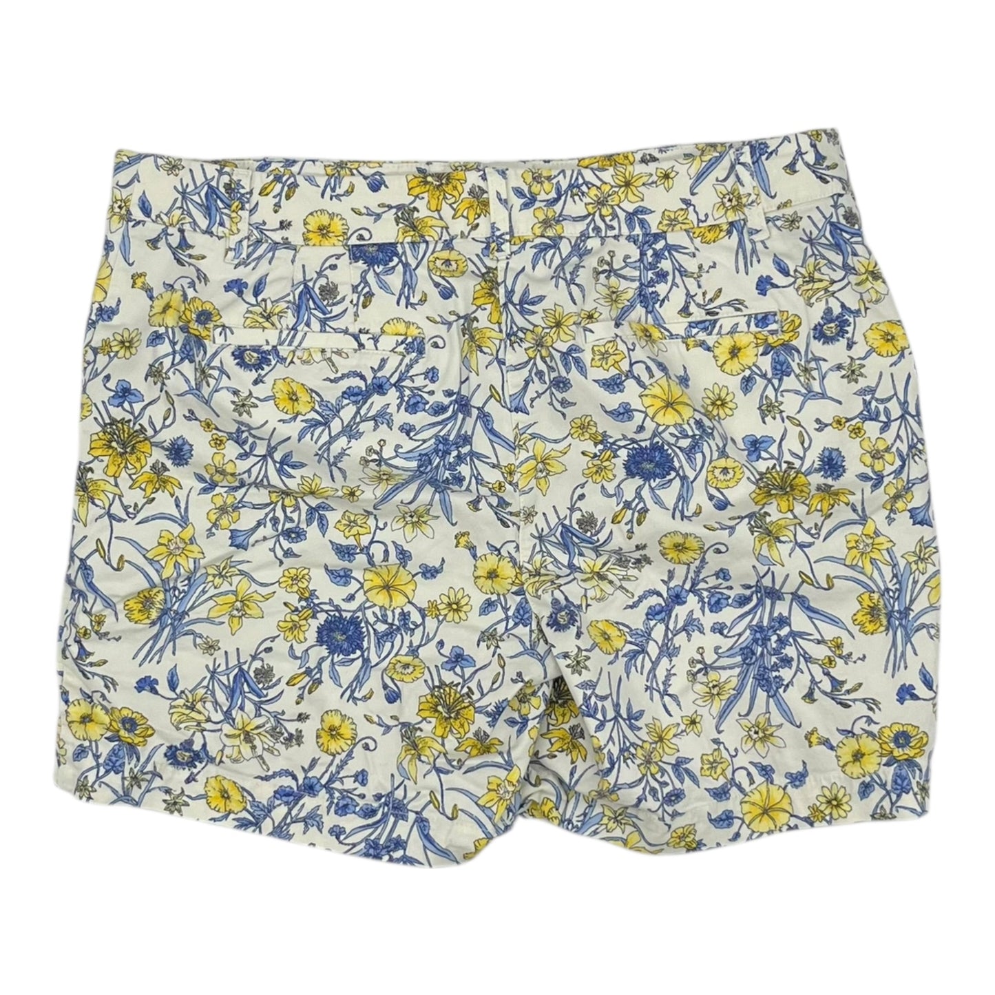 Shorts By Talbots In Blue & Cream, Size:14