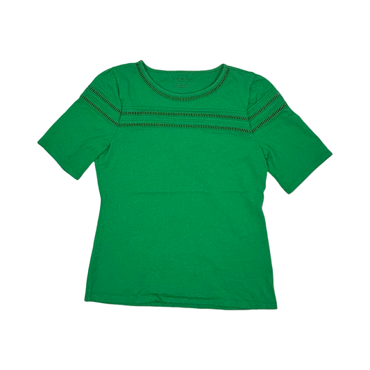Top Ss By Talbots In Green, Size:Sp