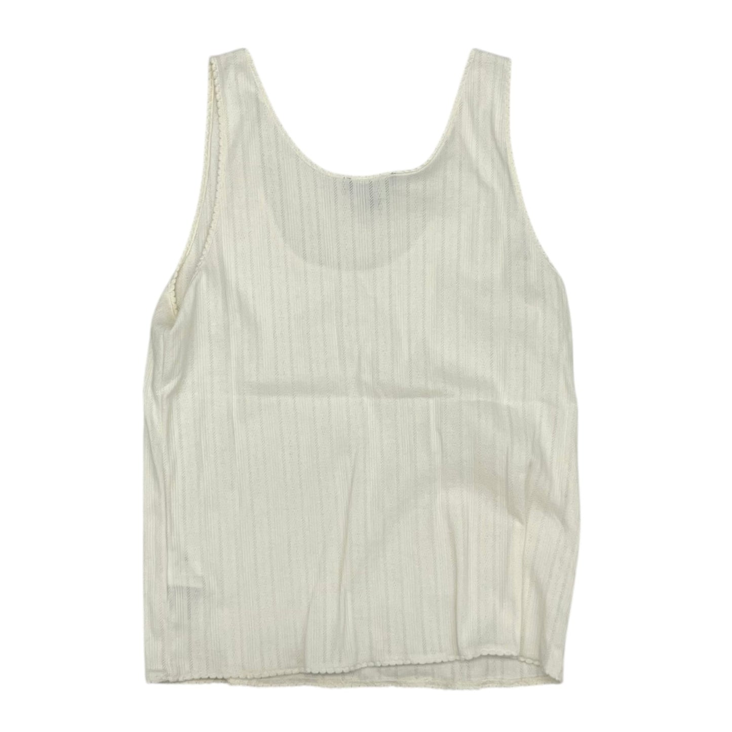 Tank Top By J. Crew In Cream, Size:Xl