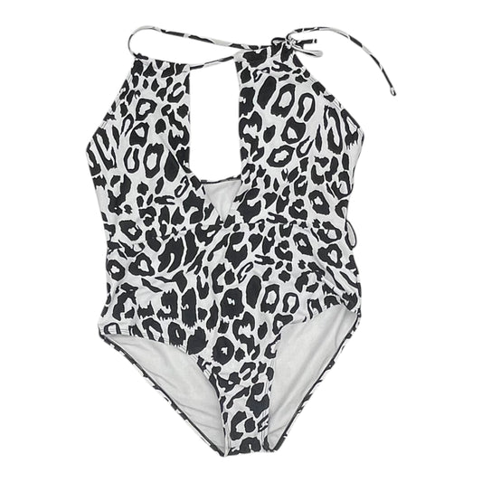 Swimsuit By Shein In Black & White, Size:2X