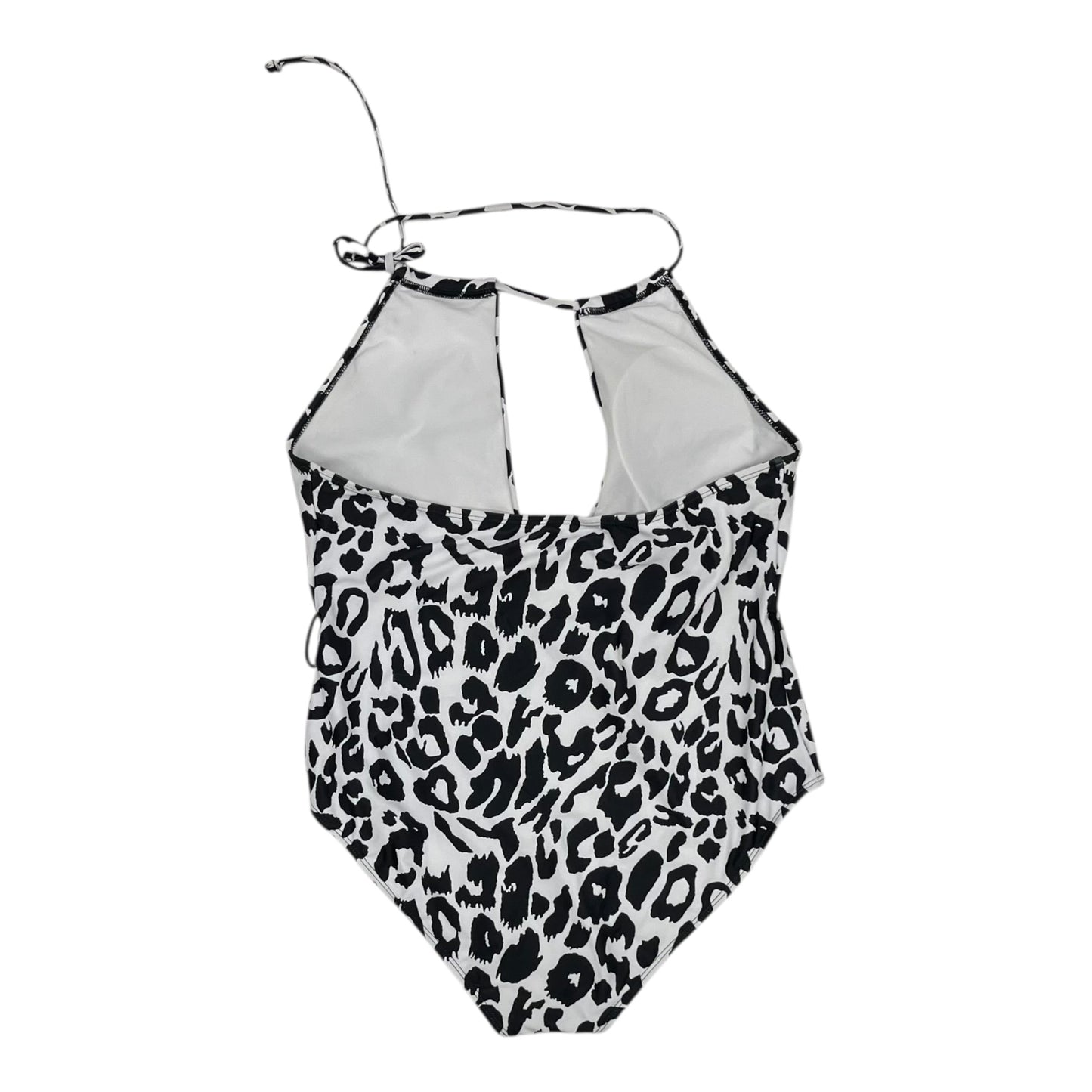 Swimsuit By Shein In Black & White, Size:2X