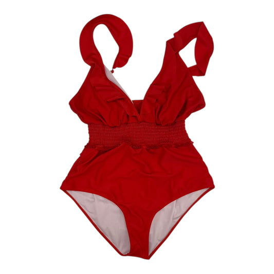 Swimsuit By Shein In Red, Size:2X