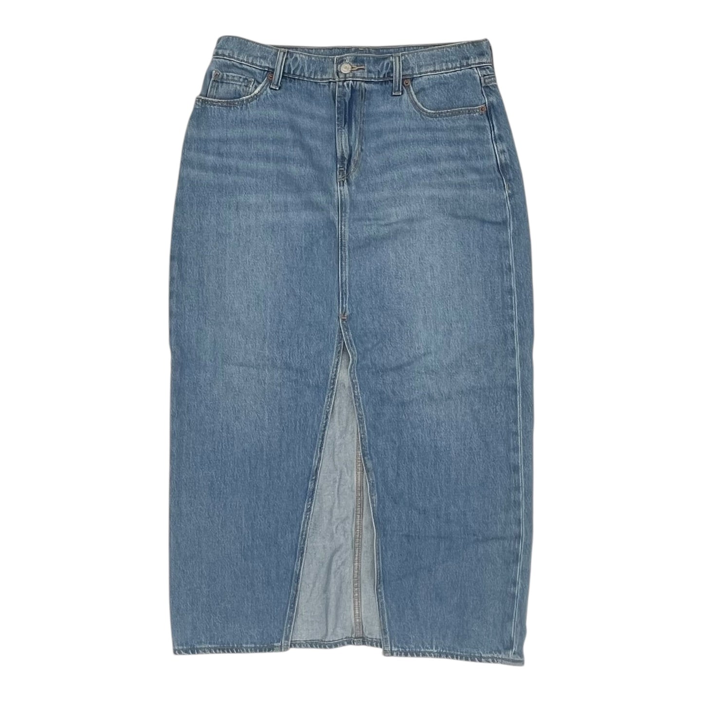 Skirt Maxi By Old Navy In Blue Denim, Size:6