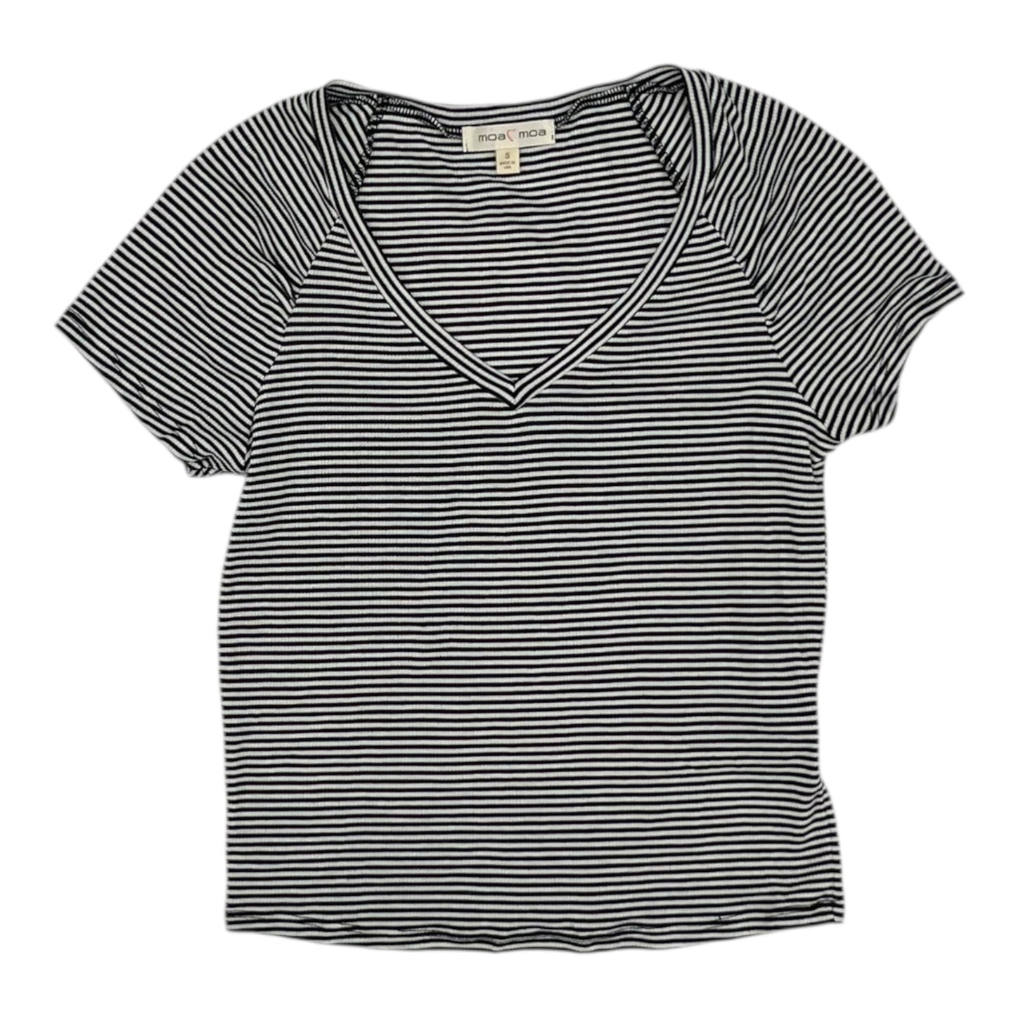 Top Ss By Moa Moa In Black & White, Size:S