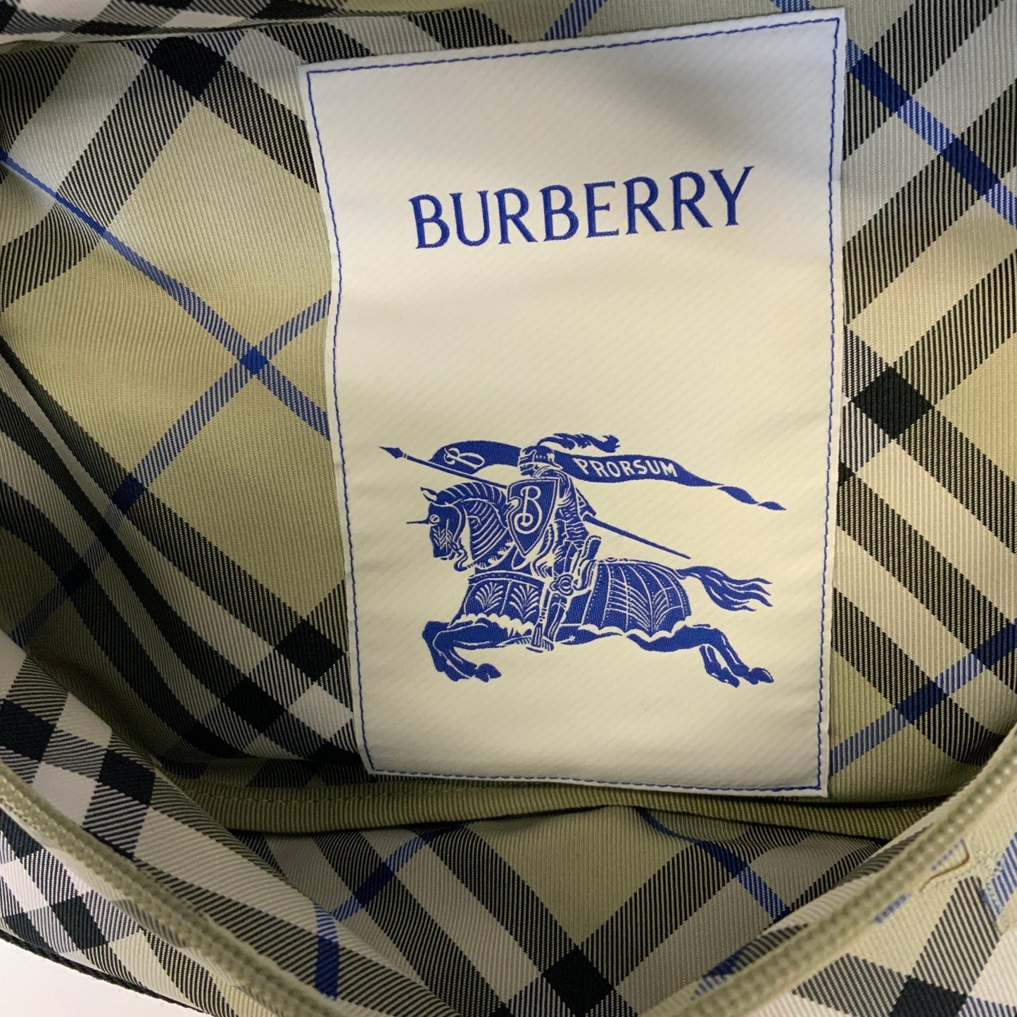 Belt Bag Luxury Designer By Burberry, Size: Large