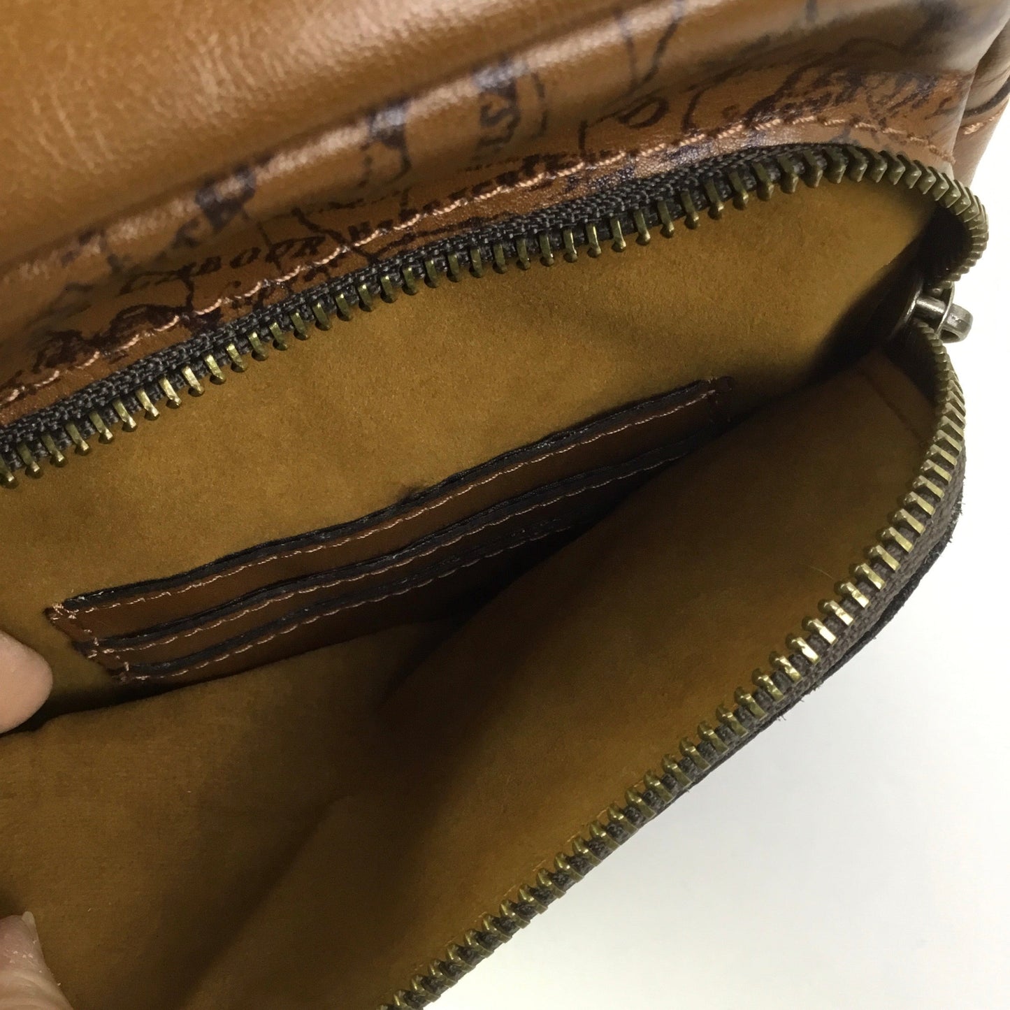 Crossbody Designer By Patricia Nash In Brown, Size:Small