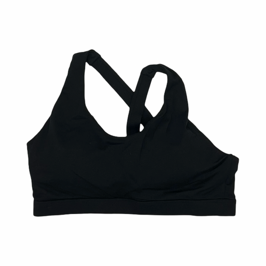 Athletic Bra By Clothes Mentor In Black, Size:L