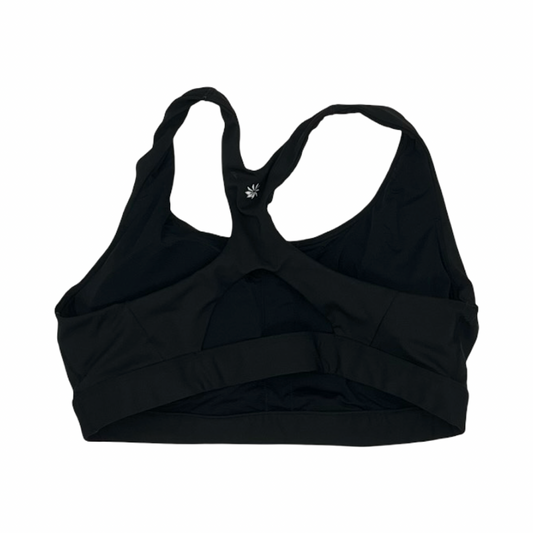Athletic Bra By Athleta In Black, Size:L