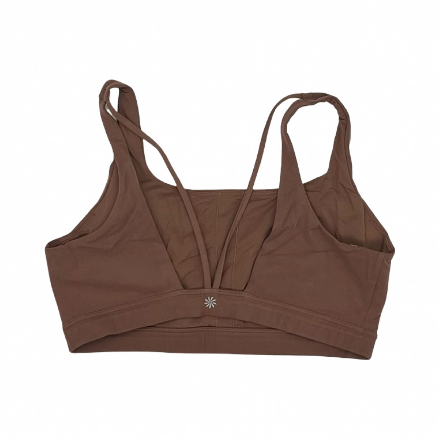 Athletic Bra By Athleta In Brown, Size:L
