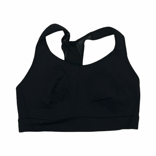 Athletic Bra By Athleta In Black, Size:L