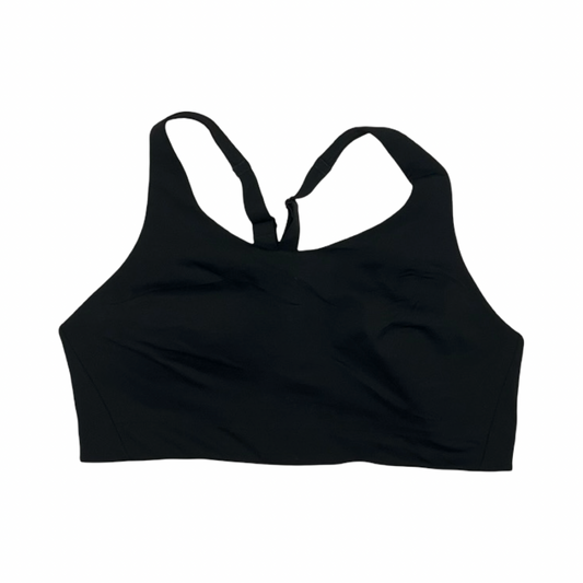 Athletic Bra By Athleta In Black, Size:L