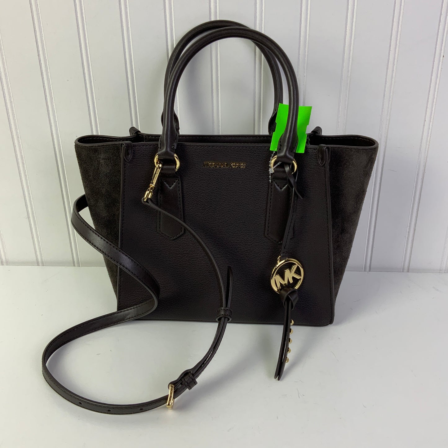 Handbag Designer By Michael Kors In Brown, Size:Medium