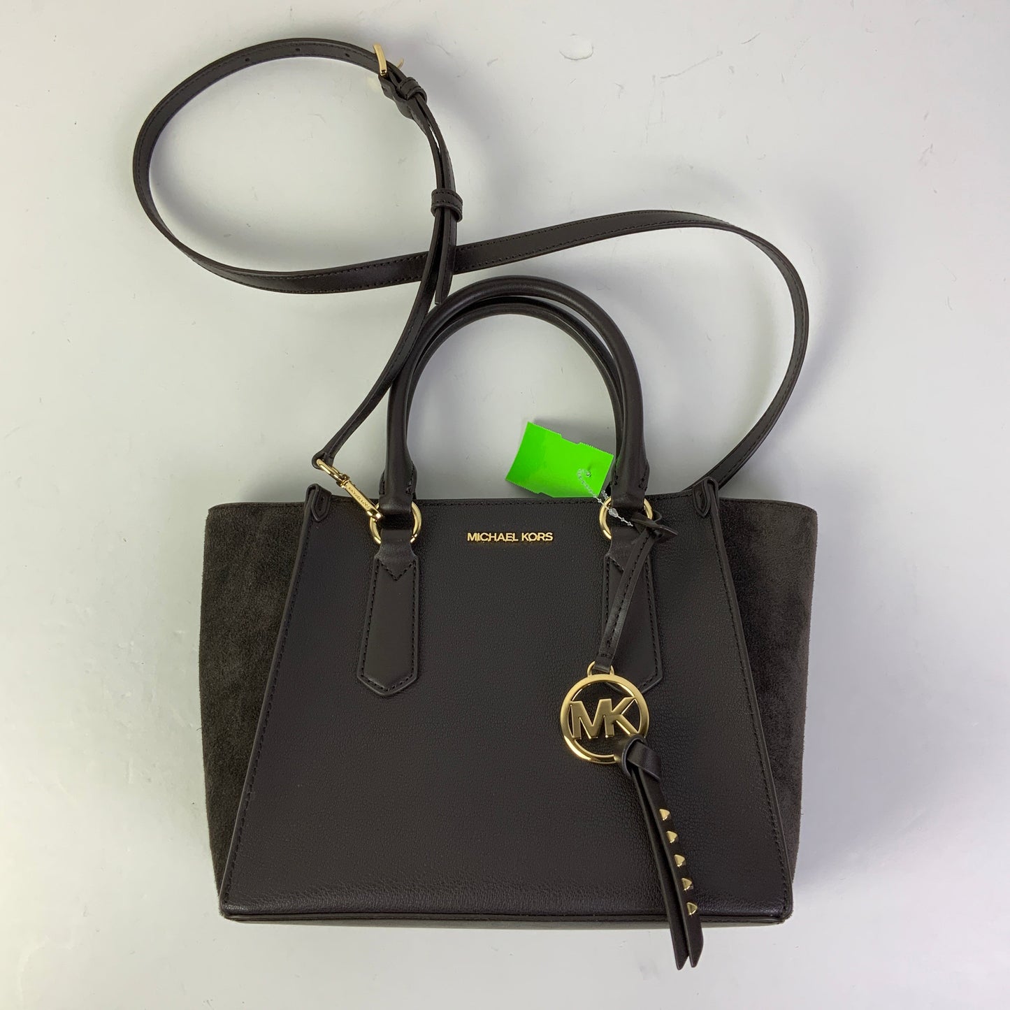 Handbag Designer By Michael Kors In Brown, Size:Medium