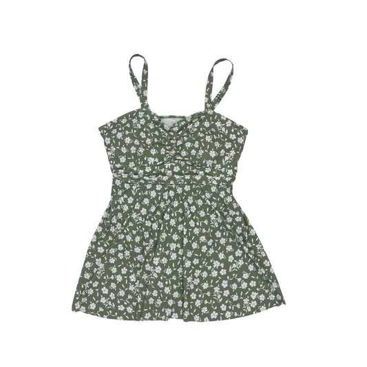Swimsuit By Bloomchic In Green & White, Size:1X
