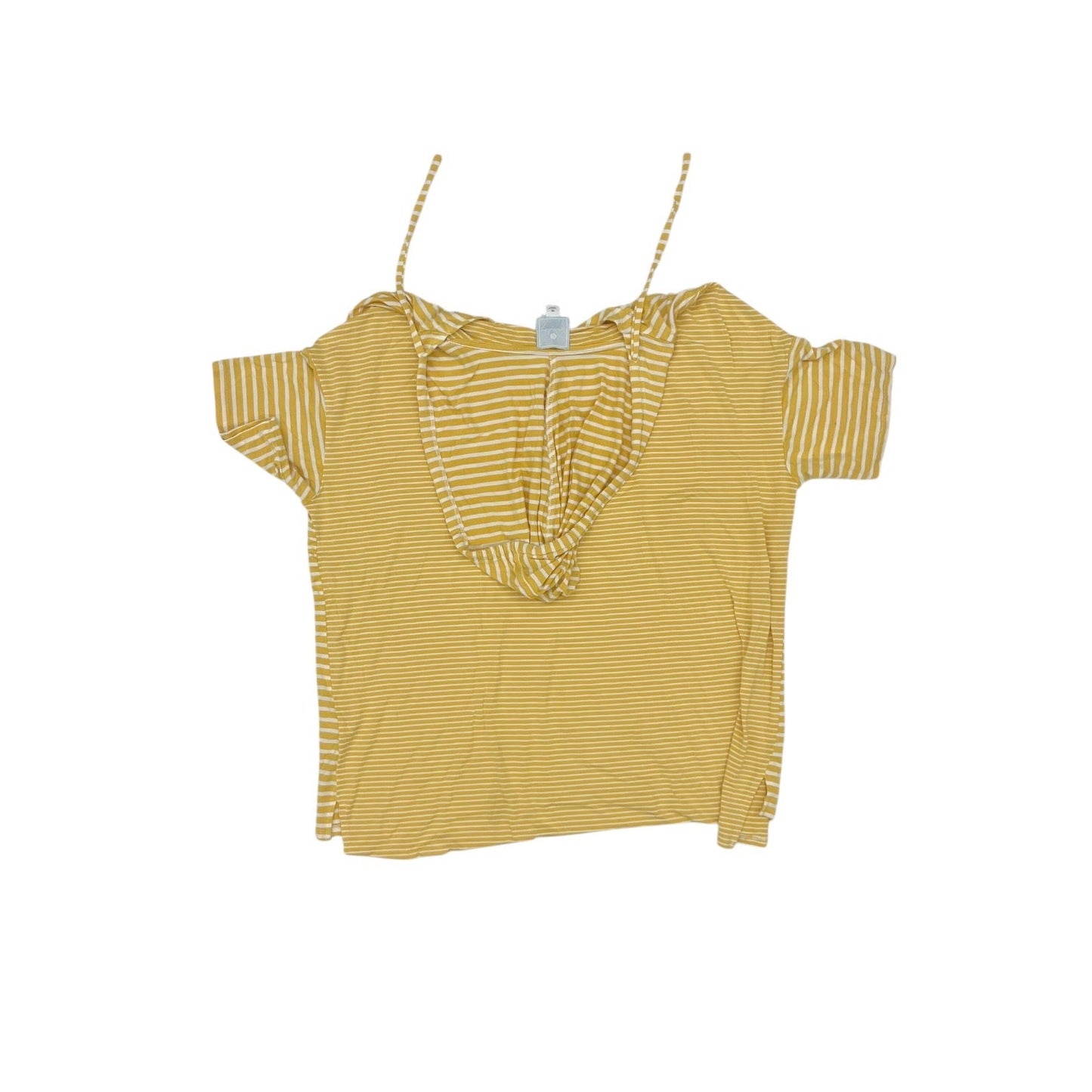 Top Ss By Sunday In White & Yellow, Size:Xl