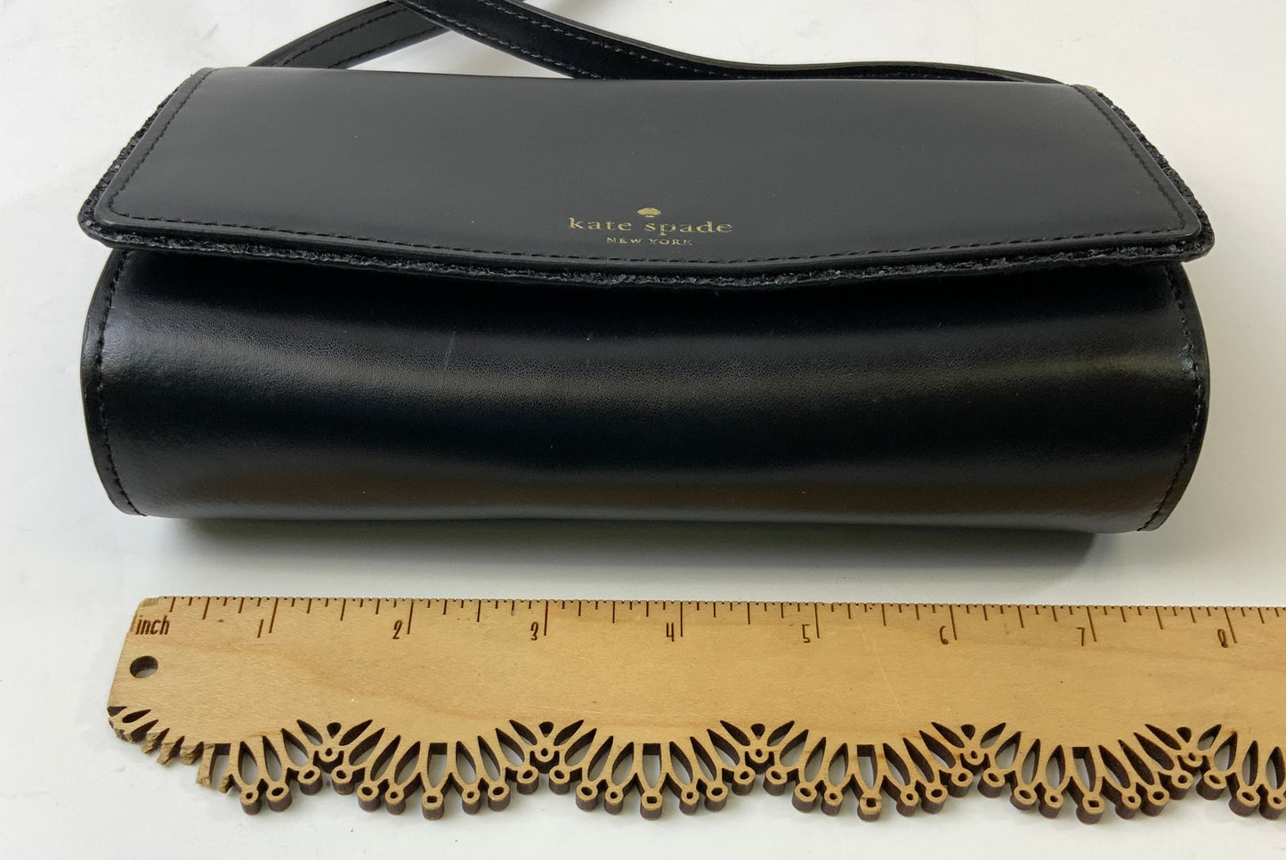 Crossbody Designer By Kate Spade In Black, Size:Small