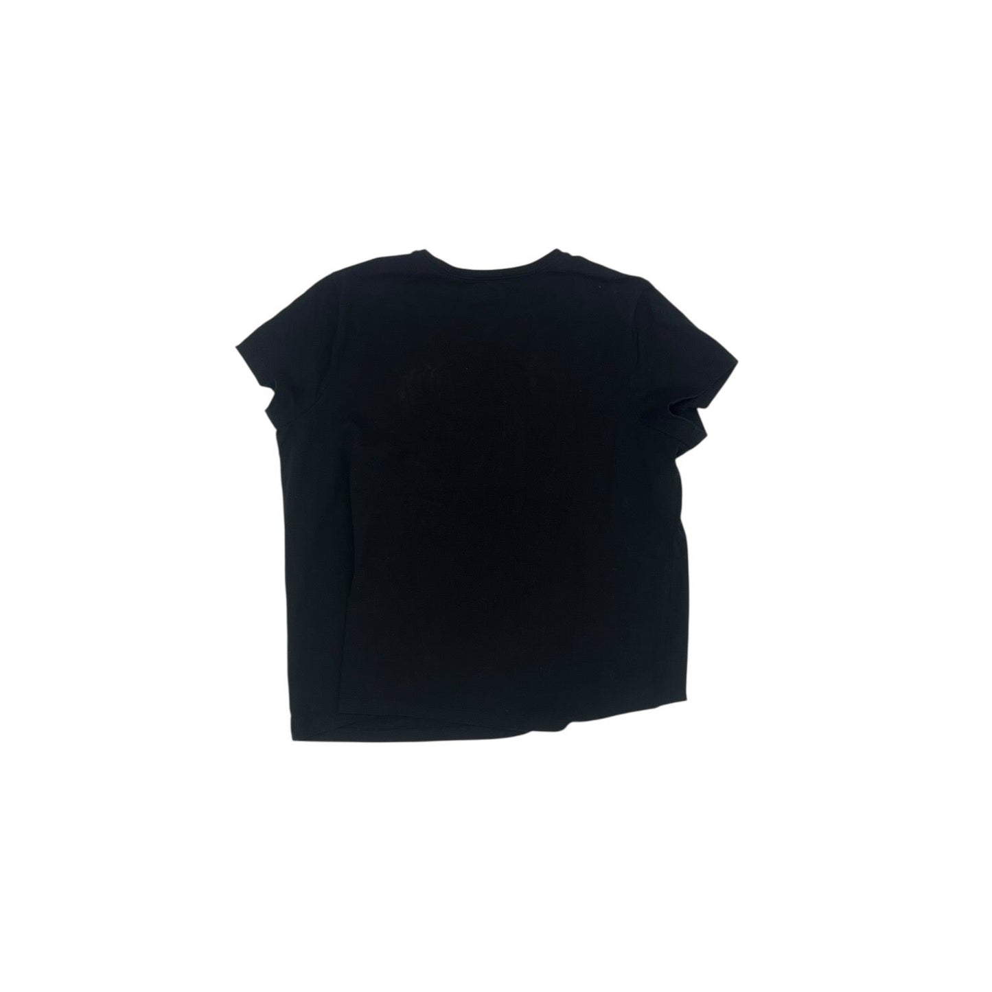 Top Ss Basic By Chicos In Black, Size:Xl