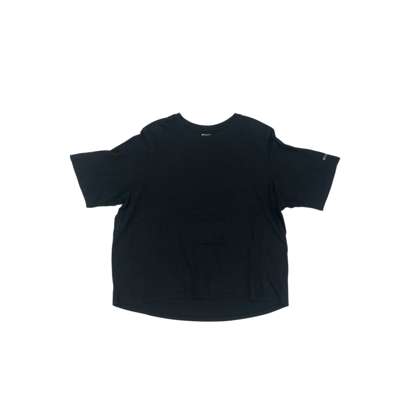 Athletic Top Ss By Columbia In Black, Size:L