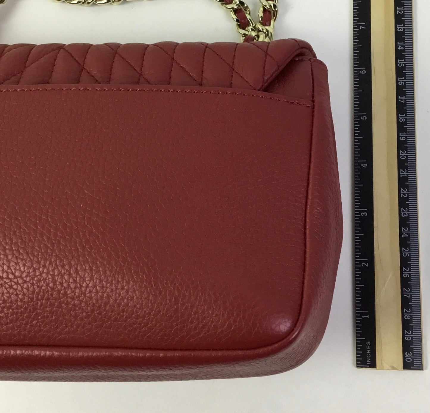 Handbag Designer By Karl Lagerfeld In Red, Size:Small