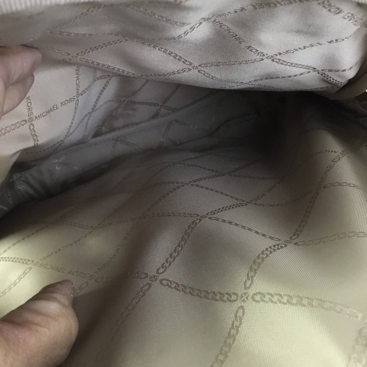 Backpack Designer By Michael Kors, Size: Medium