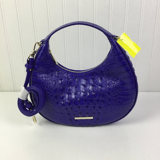 Crossbody Designer By Brahmin In Blue, Size:Medium