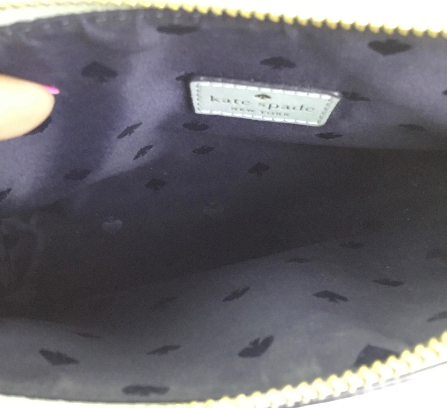 Crossbody Designer By Kate Spade In Blue, Size:Small