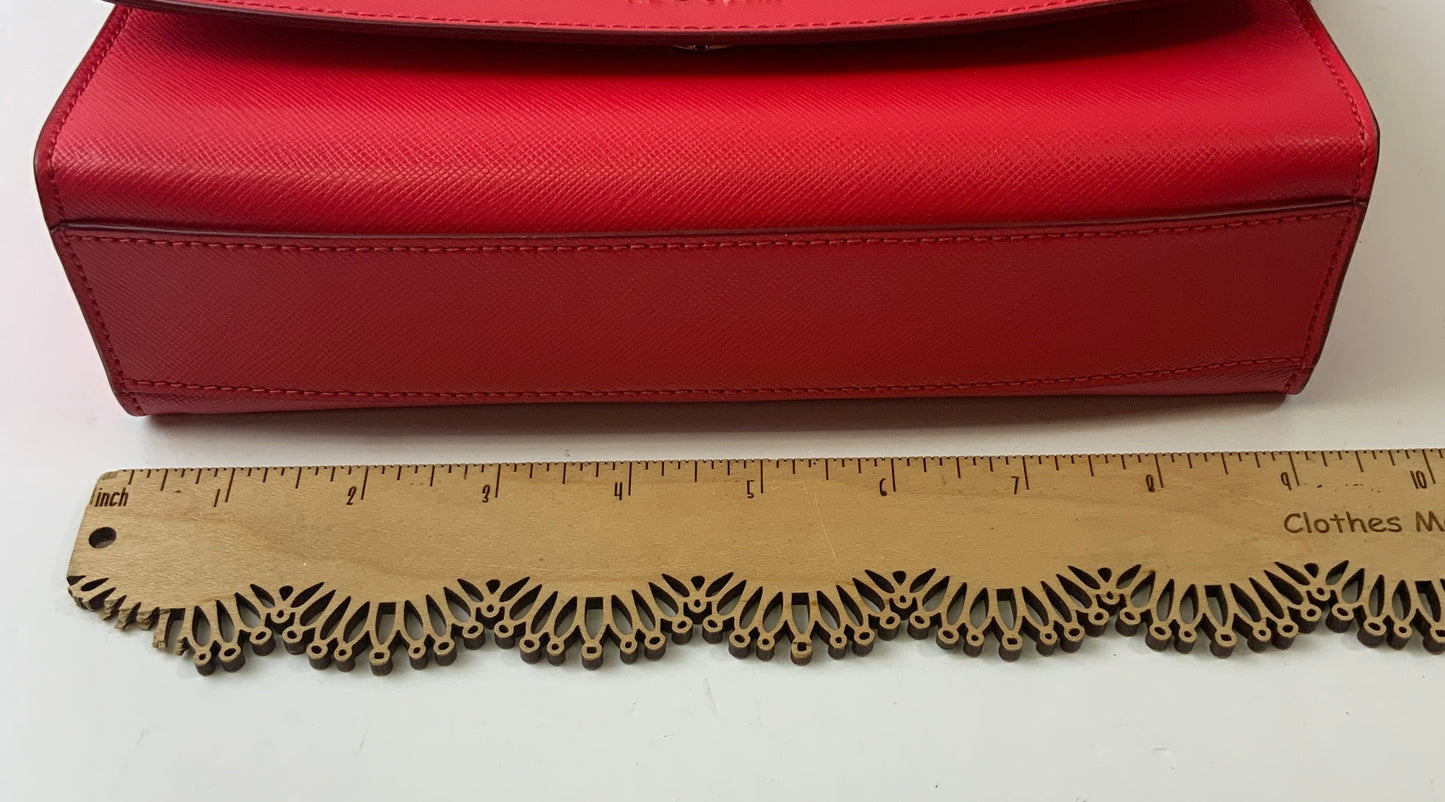 Crossbody Designer By Kate Spade In Coral, Size:Small