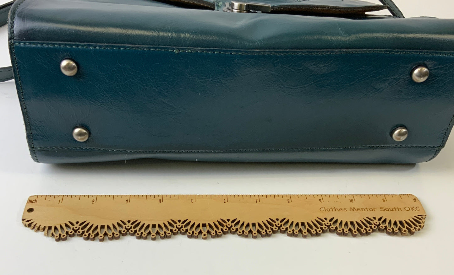 Handbag Designer By Patricia Nash In Teal, Size:Large OTHER INFO: AS IS