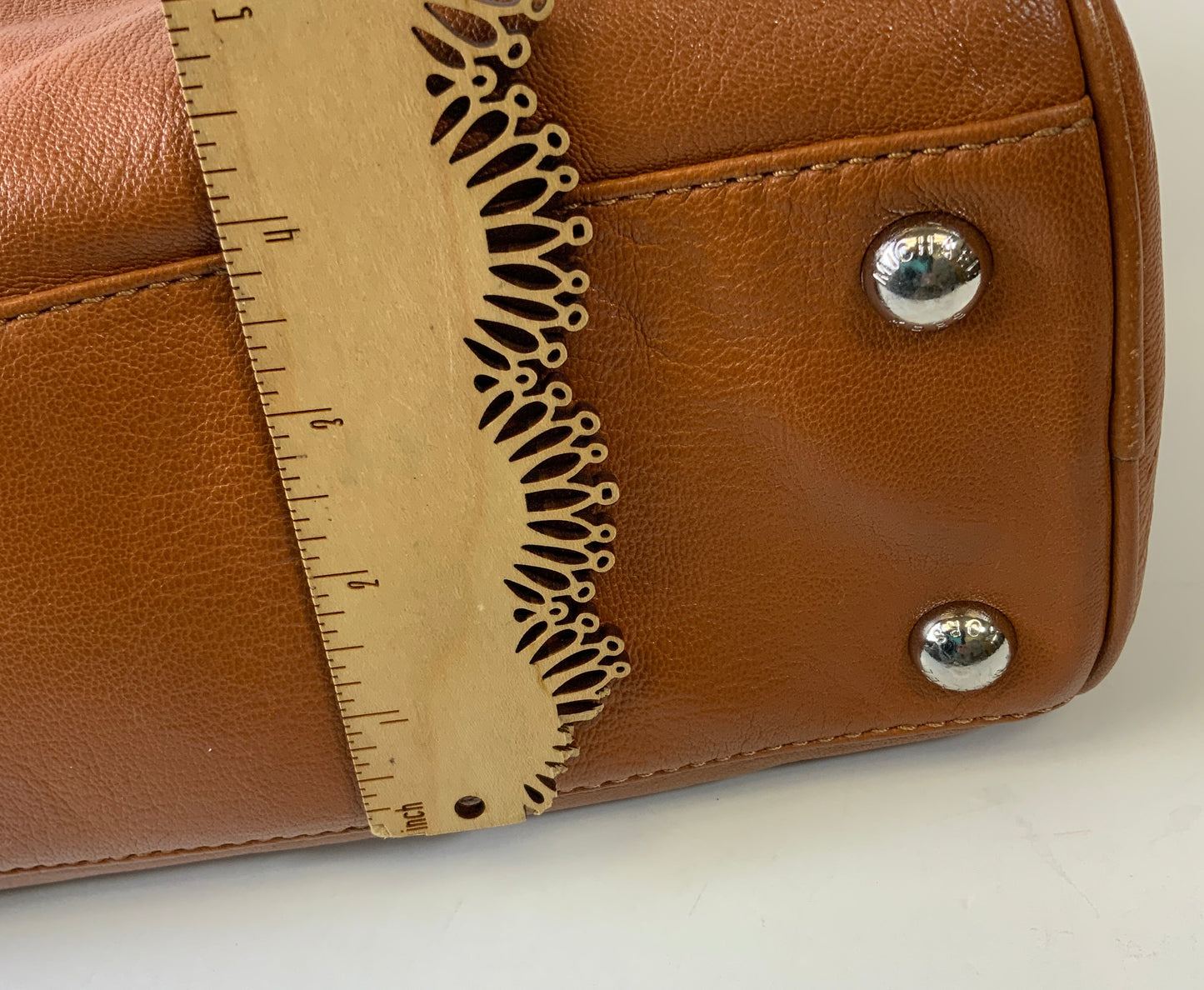 Handbag Designer By Michael Kors In Brown, Size:Medium