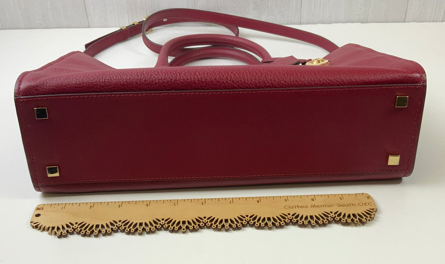 Handbag Designer By Michael Kors In Red, Size:Medium