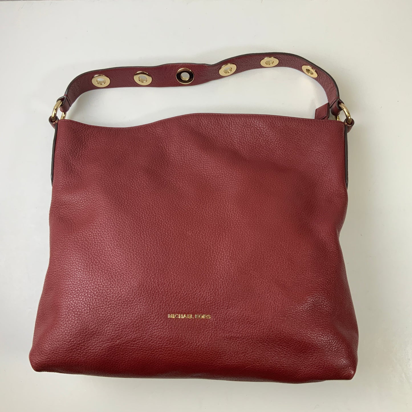 Handbag Designer By Michael Kors In Red, Size:Large