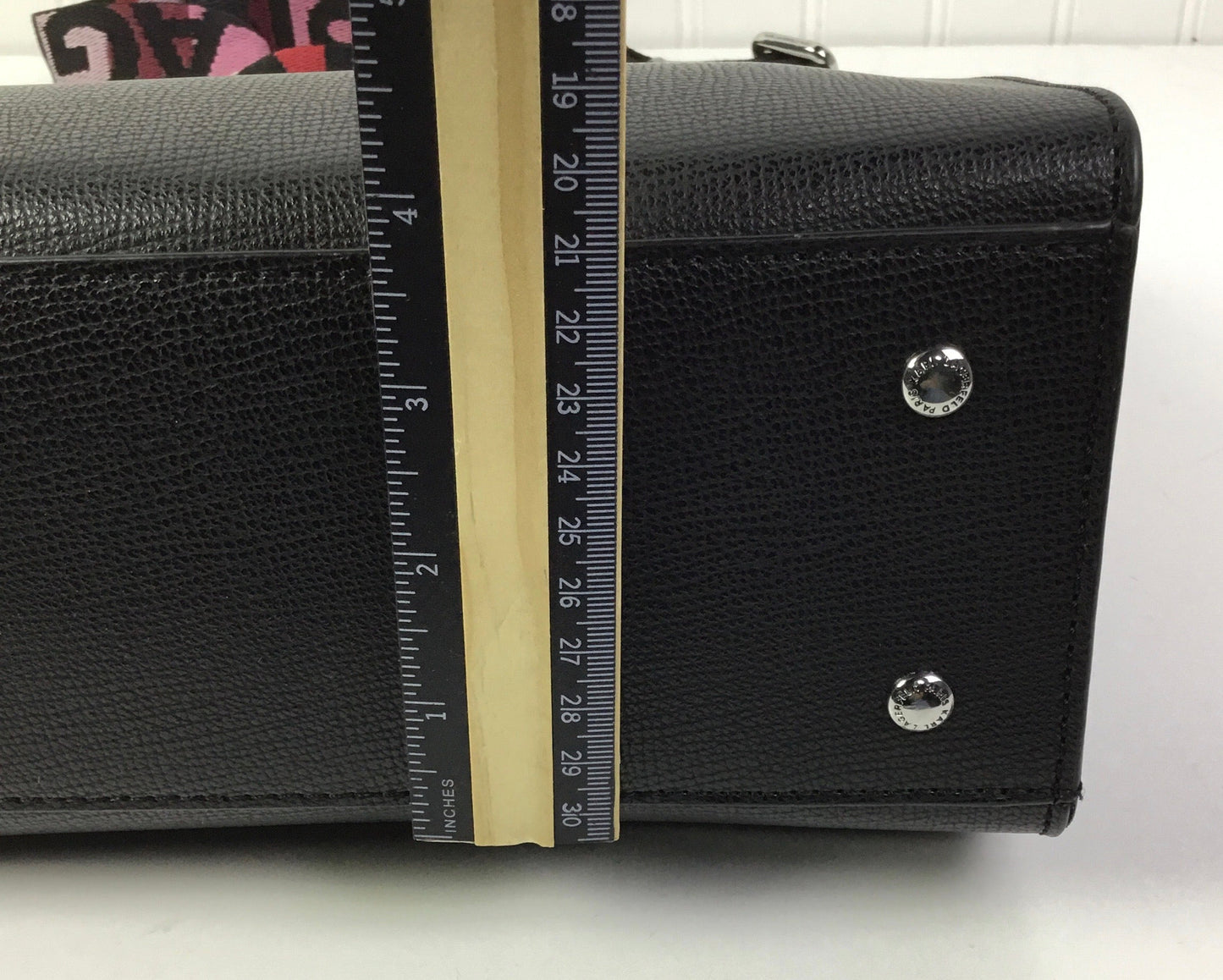 Crossbody Designer By Karl Lagerfeld In Black, Size:Small