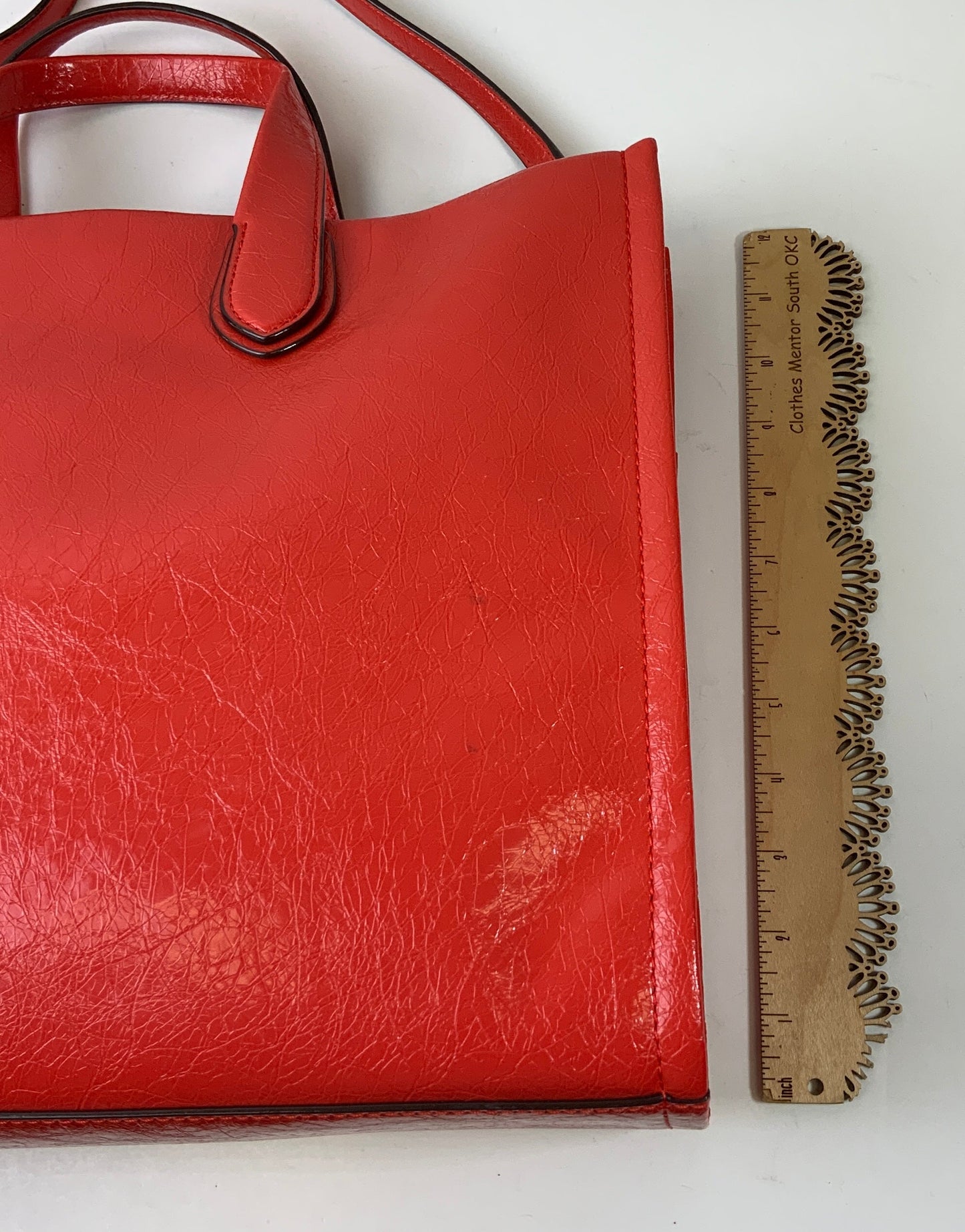 Handbag Designer By Michael Kors In Orange, Size:Large