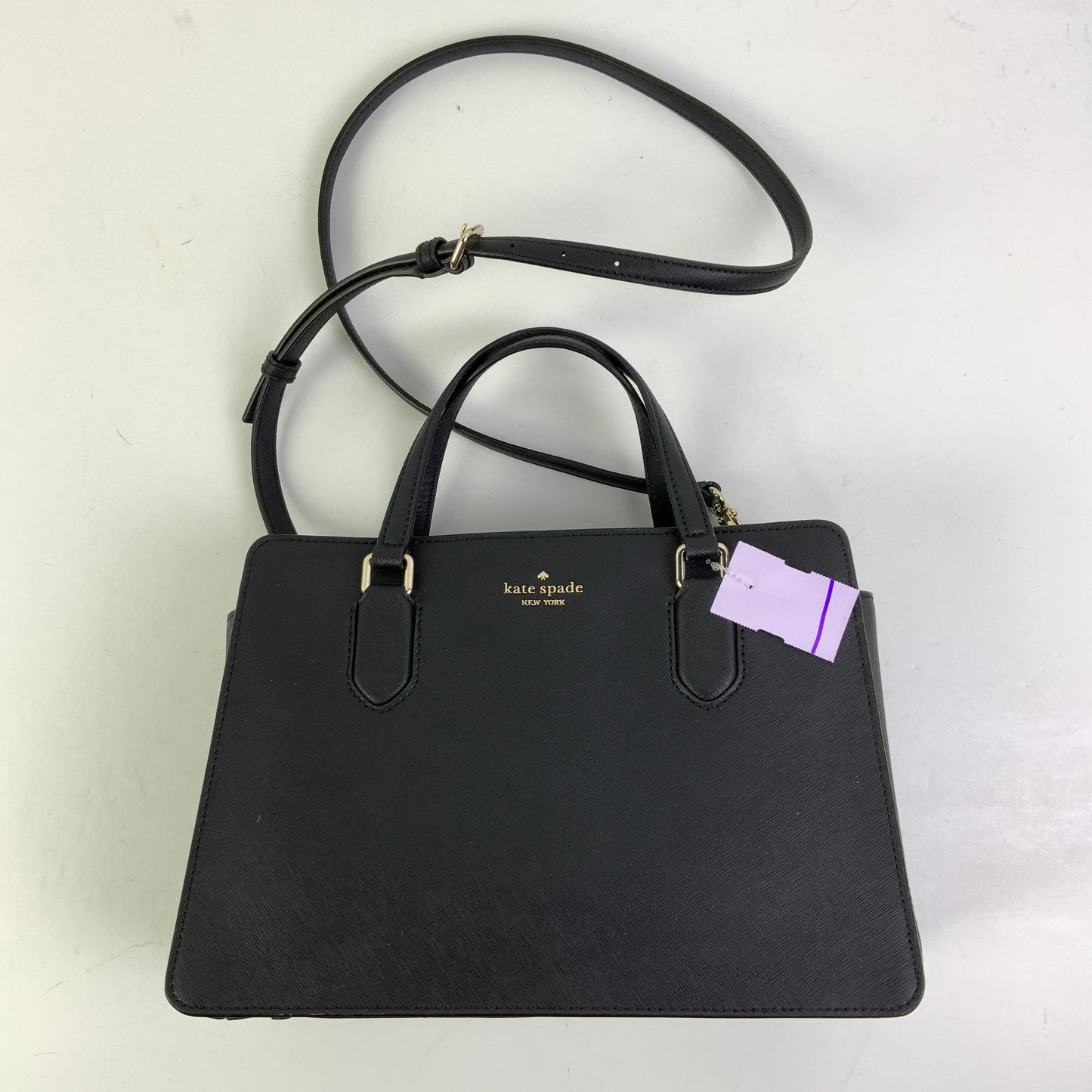 Handbag Designer By Kate Spade In Black, Size:Medium