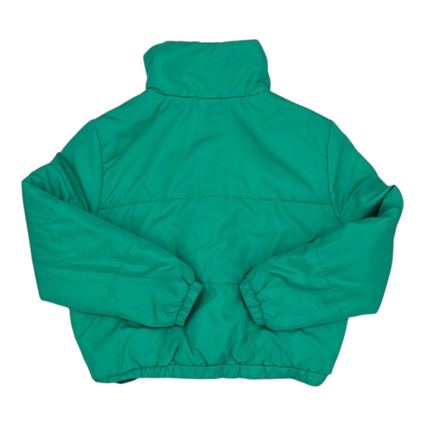 Jacket Puffer & Quilted By Wild Fable In Green, Size:S