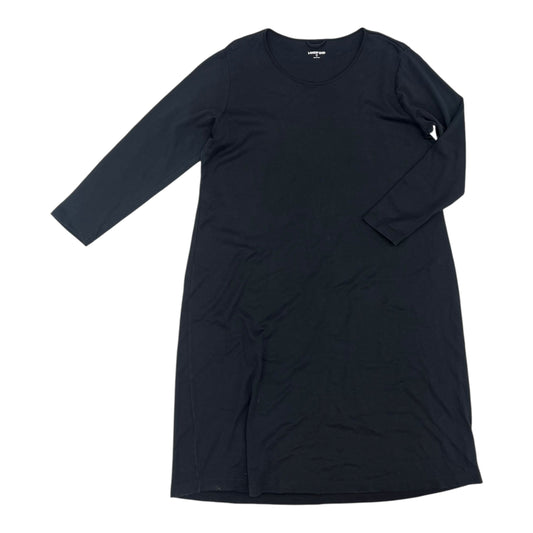Dress Casual Midi By Lands End In Black, Size:Xl