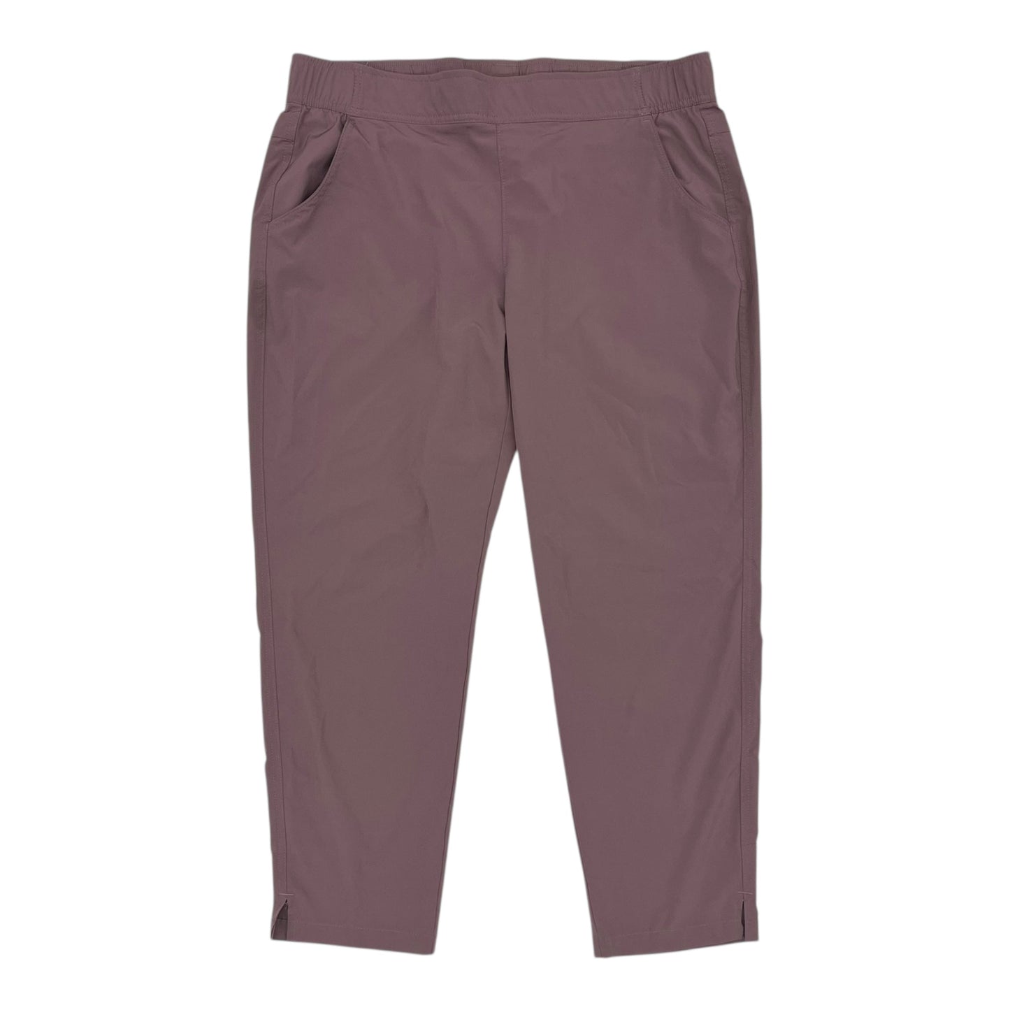 Athletic Pants By Eddie Bauer In Mauve, Size:L