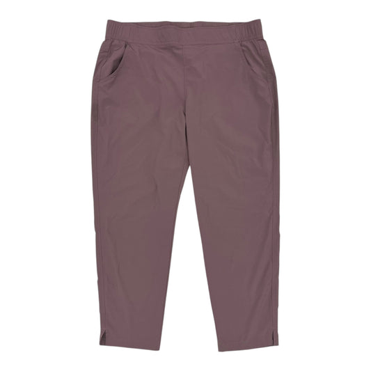 Athletic Pants By Eddie Bauer In Mauve, Size:L