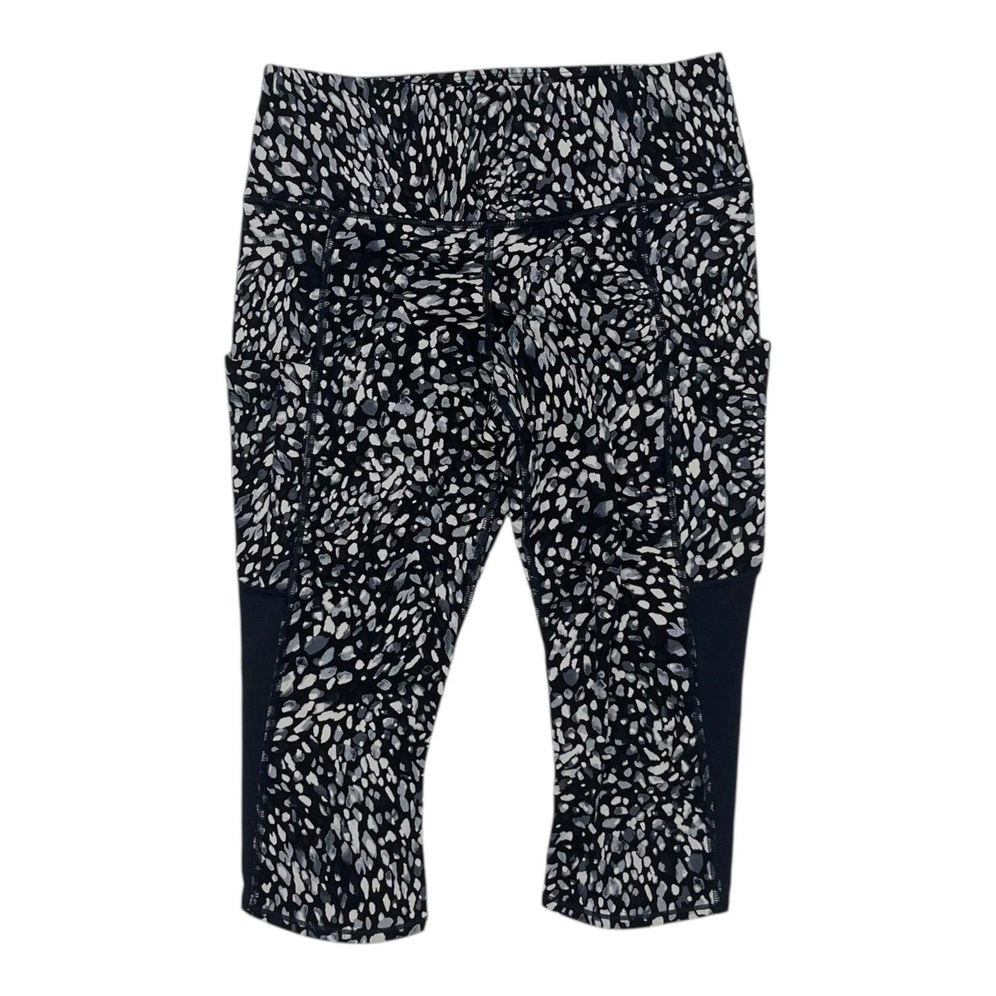 Athletic Leggings Capris By Athleta In Blue, Size:M