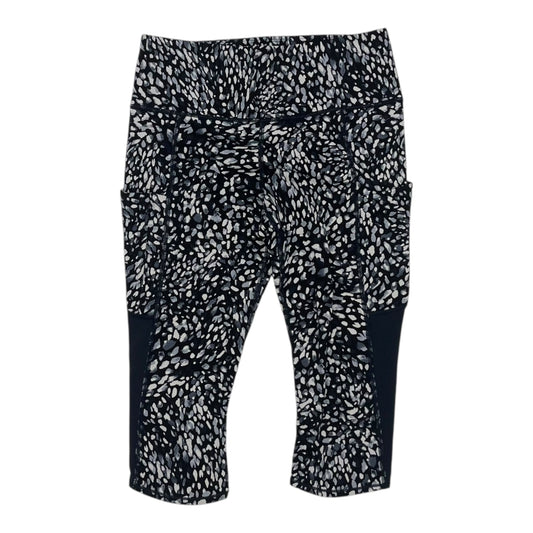 Athletic Leggings Capris By Athleta In Blue, Size:M