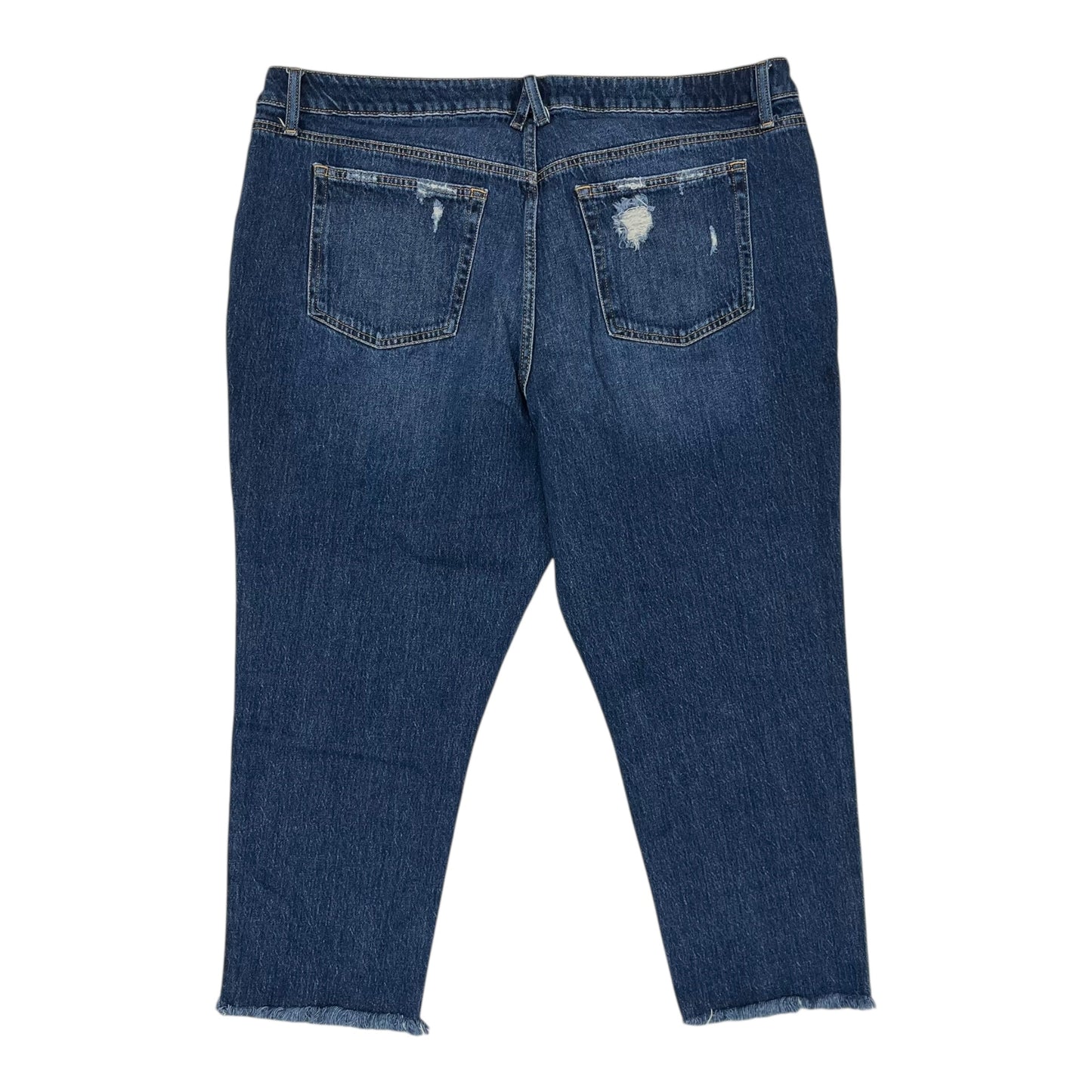 Jeans Straight By Maurices In Blue Denim, Size:22