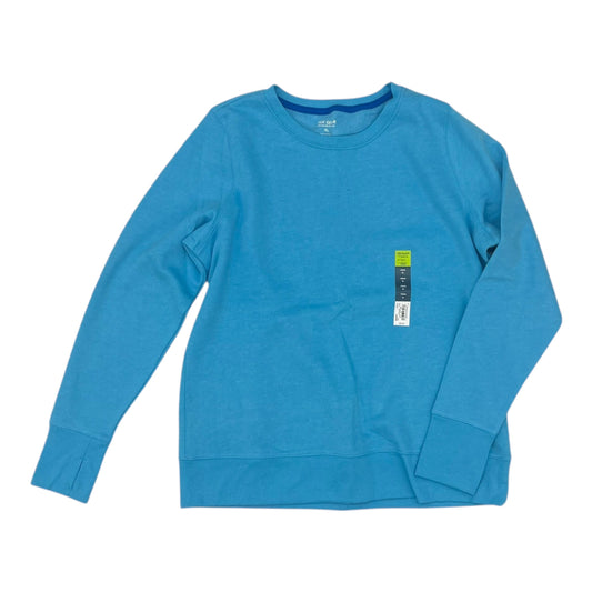 Athletic Sweatshirt Crewneck By Tek Gear In Blue, Size:Xl