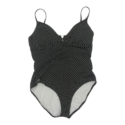 Swimsuit By Cme In Polkadot Pattern, Size:1X